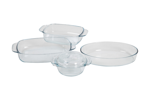 Auflaufform Glas 500°C - Set 4 St.